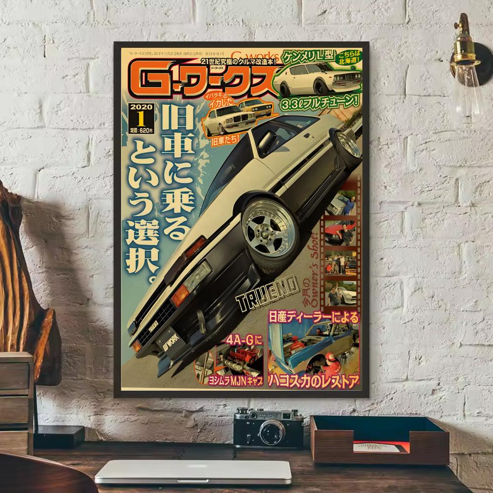 Póster de J-JDM de coches japo - Black Clover Grimoire reseña y precio
