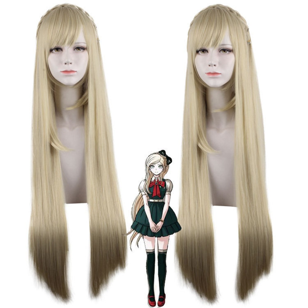 Danganronpa V3 conjunto de pel - Cosplay Anime White Hair reseña y precio