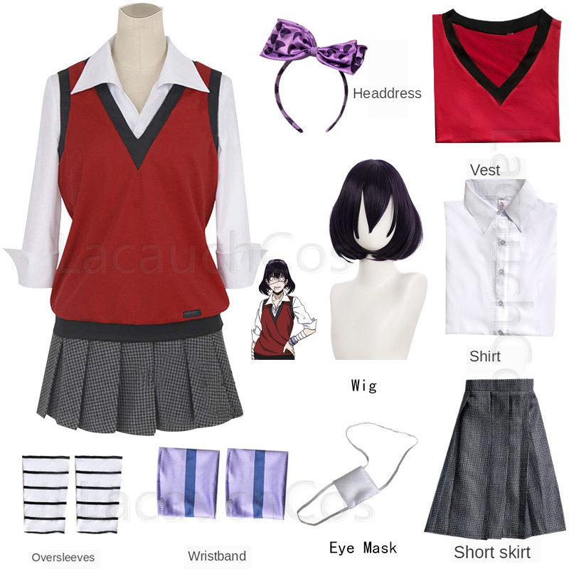 anime loco emoción Jabami Yume - Anime Cosplay Kakegurui reseña y precio