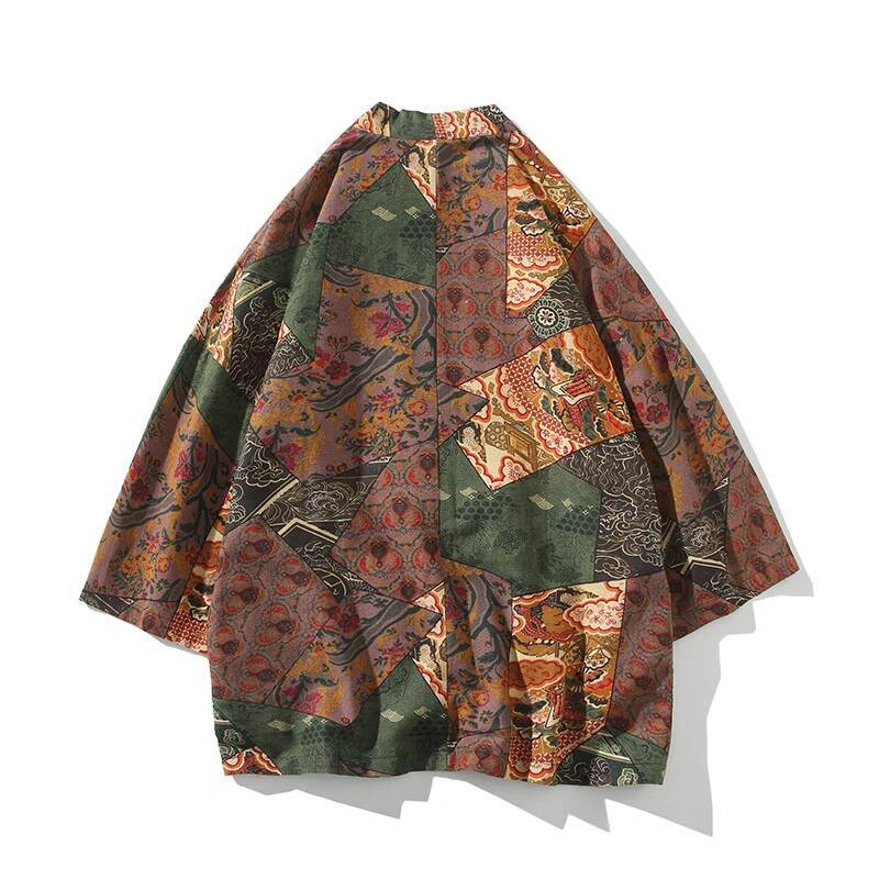 Estilo étnico estampado Yukata - Asian Cosplay Anime reseña y precio